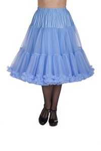 Deluxe petticoat/skørt, himmelblå
